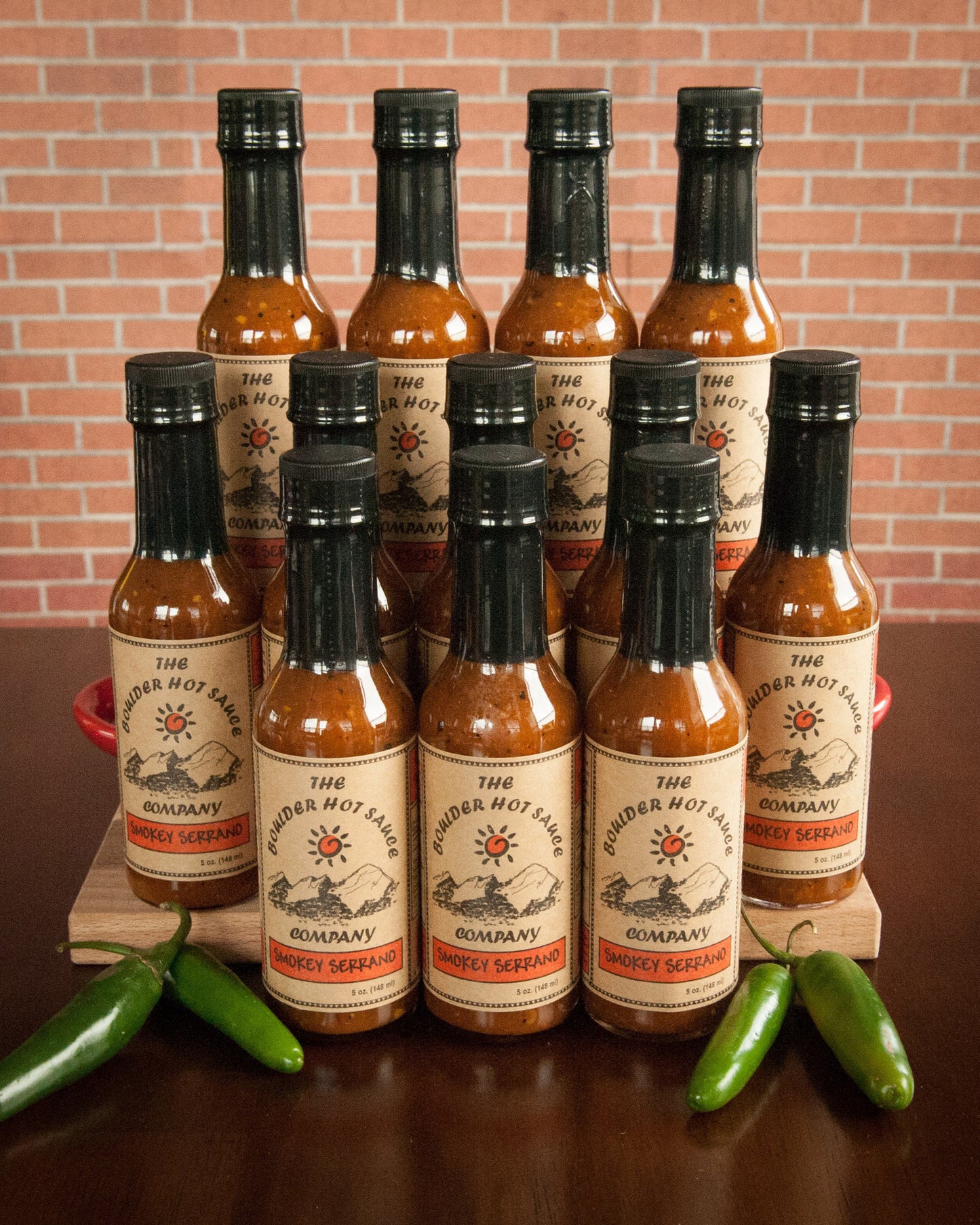 Smokey Serrano Case 12-5 oz bottles